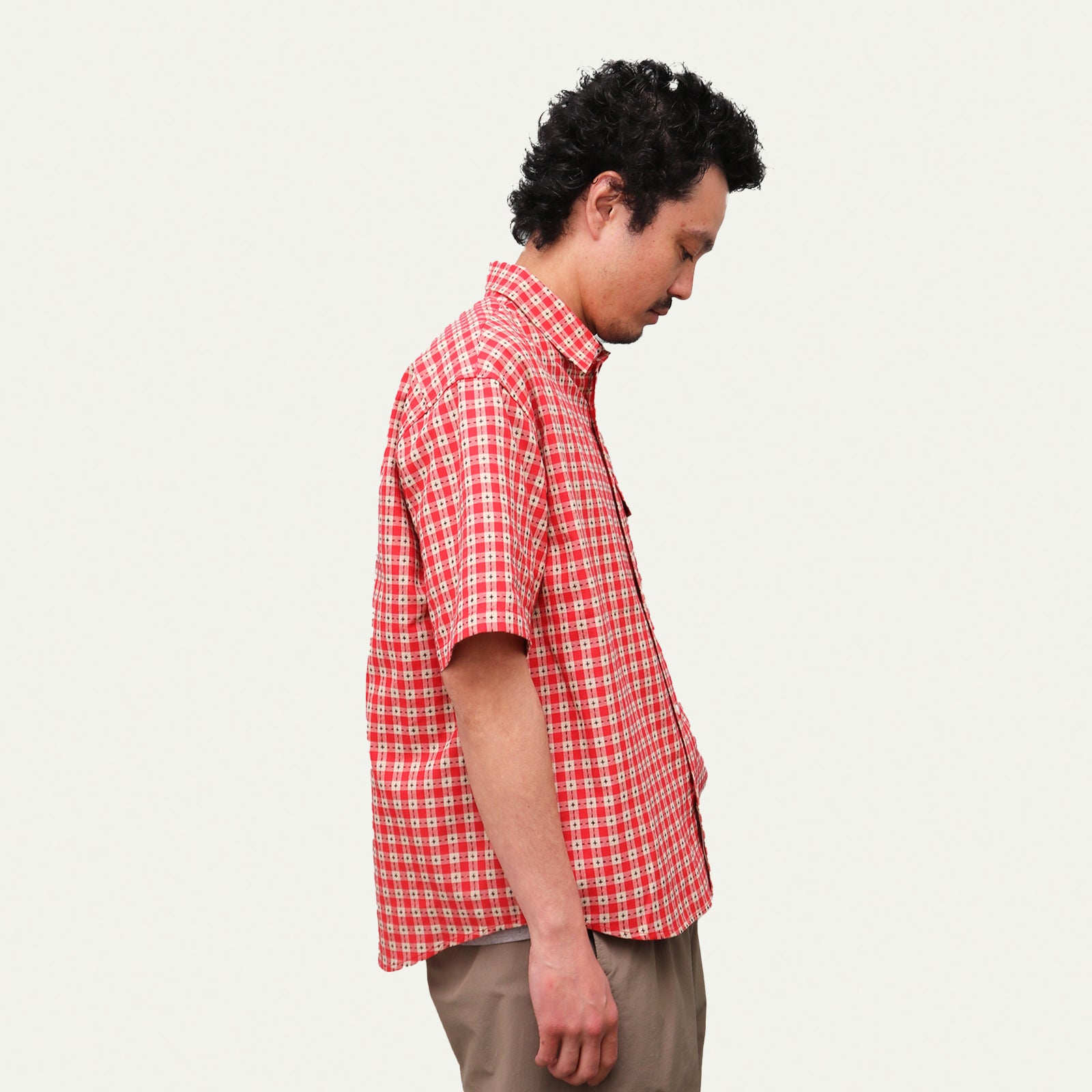 STITCHED GINGHAM S/S SHIRT – Whimsy
